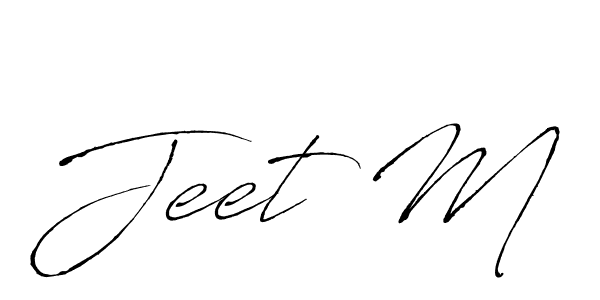 Once you've used our free online signature maker to create your best signature Antro_Vectra style, it's time to enjoy all of the benefits that Jeet M name signing documents. Jeet M signature style 6 images and pictures png