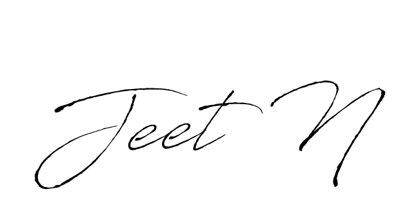 Also You can easily find your signature by using the search form. We will create Jeet N name handwritten signature images for you free of cost using Antro_Vectra sign style. Jeet N signature style 6 images and pictures png