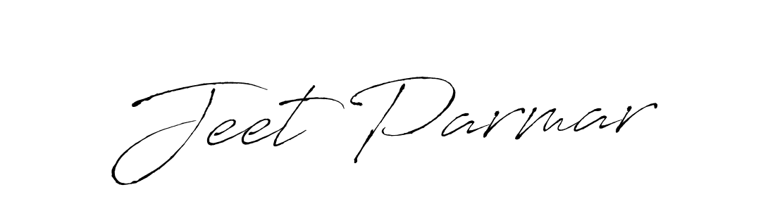 Jeet Parmar stylish signature style. Best Handwritten Sign (Antro_Vectra) for my name. Handwritten Signature Collection Ideas for my name Jeet Parmar. Jeet Parmar signature style 6 images and pictures png