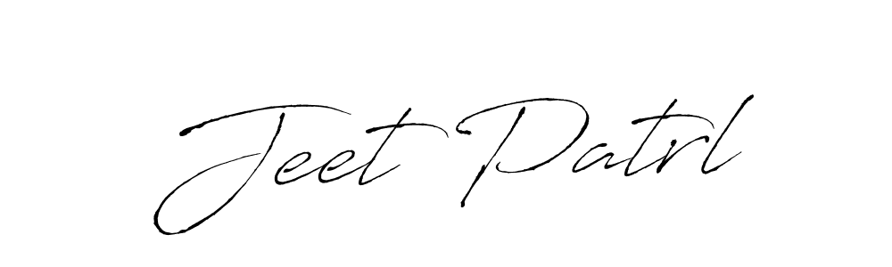 You should practise on your own different ways (Antro_Vectra) to write your name (Jeet Patrl) in signature. don't let someone else do it for you. Jeet Patrl signature style 6 images and pictures png