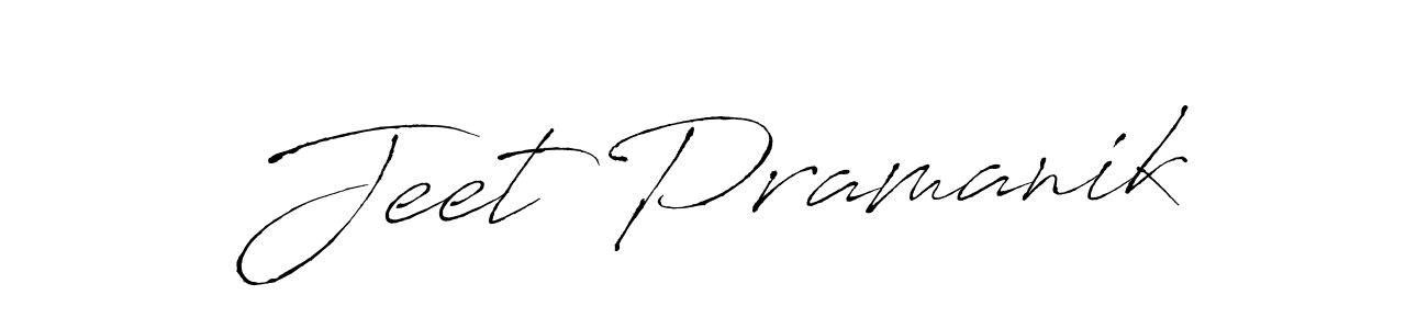 Design your own signature with our free online signature maker. With this signature software, you can create a handwritten (Antro_Vectra) signature for name Jeet Pramanik. Jeet Pramanik signature style 6 images and pictures png