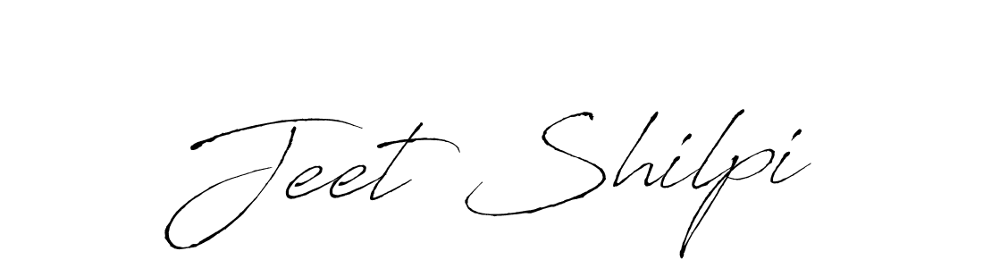 How to make Jeet Shilpi signature? Antro_Vectra is a professional autograph style. Create handwritten signature for Jeet Shilpi name. Jeet Shilpi signature style 6 images and pictures png