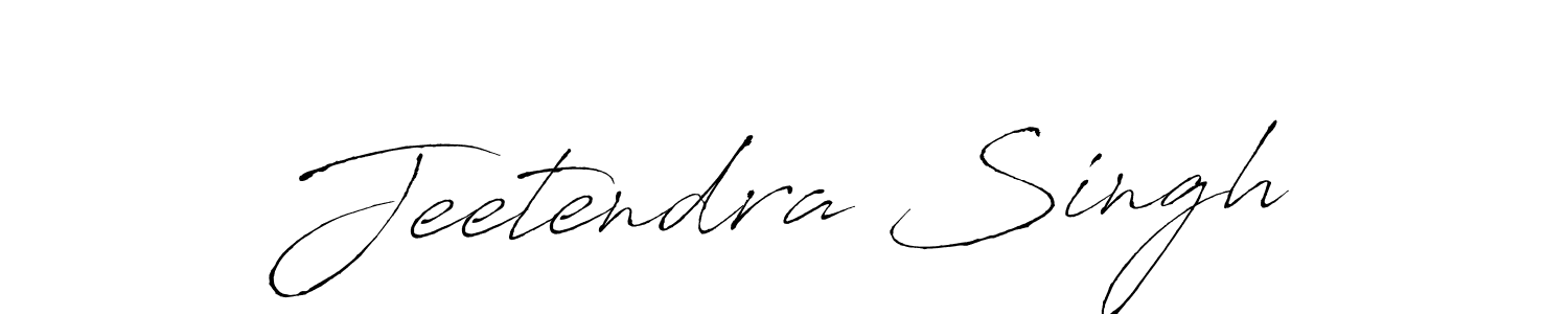 How to make Jeetendra Singh signature? Antro_Vectra is a professional autograph style. Create handwritten signature for Jeetendra Singh name. Jeetendra Singh signature style 6 images and pictures png