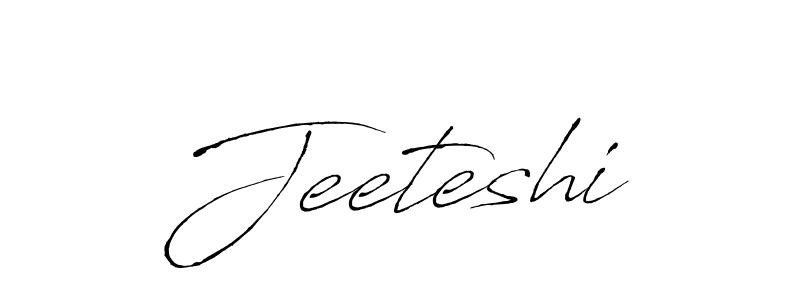 Create a beautiful signature design for name Jeeteshi. With this signature (Antro_Vectra) fonts, you can make a handwritten signature for free. Jeeteshi signature style 6 images and pictures png