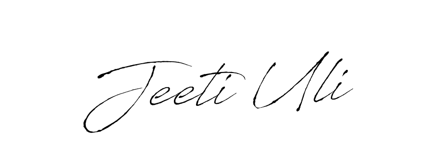 Best and Professional Signature Style for Jeeti Uli. Antro_Vectra Best Signature Style Collection. Jeeti Uli signature style 6 images and pictures png