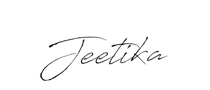 Once you've used our free online signature maker to create your best signature Antro_Vectra style, it's time to enjoy all of the benefits that Jeetika name signing documents. Jeetika signature style 6 images and pictures png