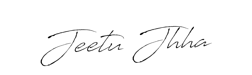 It looks lik you need a new signature style for name Jeetu Jhha. Design unique handwritten (Antro_Vectra) signature with our free signature maker in just a few clicks. Jeetu Jhha signature style 6 images and pictures png
