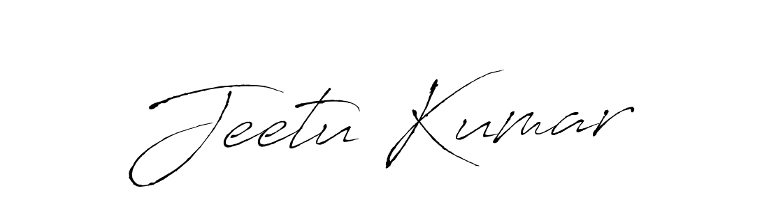 Use a signature maker to create a handwritten signature online. With this signature software, you can design (Antro_Vectra) your own signature for name Jeetu Kumar. Jeetu Kumar signature style 6 images and pictures png