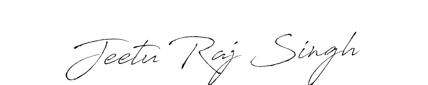 Also You can easily find your signature by using the search form. We will create Jeetu Raj Singh name handwritten signature images for you free of cost using Antro_Vectra sign style. Jeetu Raj Singh signature style 6 images and pictures png