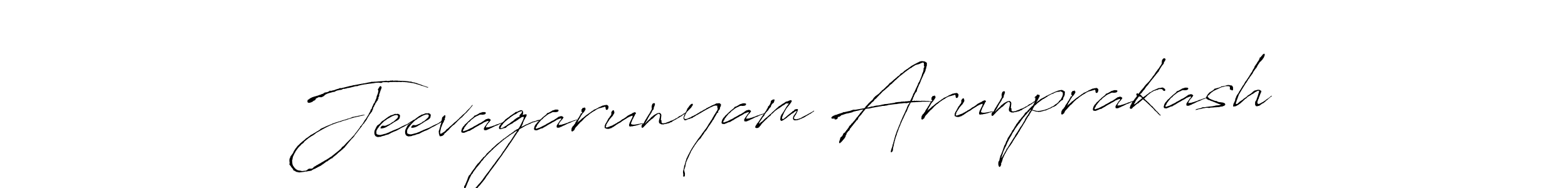 The best way (Antro_Vectra) to make a short signature is to pick only two or three words in your name. The name Jeevagarunyam Arunprakash include a total of six letters. For converting this name. Jeevagarunyam Arunprakash signature style 6 images and pictures png