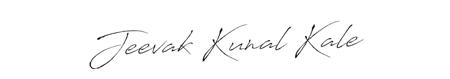 Similarly Antro_Vectra is the best handwritten signature design. Signature creator online .You can use it as an online autograph creator for name Jeevak Kunal Kale. Jeevak Kunal Kale signature style 6 images and pictures png