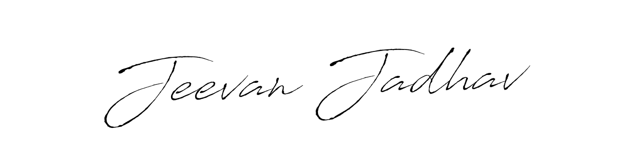 You should practise on your own different ways (Antro_Vectra) to write your name (Jeevan Jadhav) in signature. don't let someone else do it for you. Jeevan Jadhav signature style 6 images and pictures png