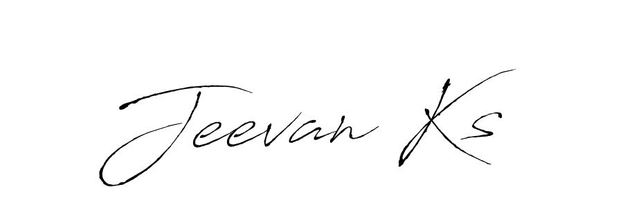 Also we have Jeevan Ks name is the best signature style. Create professional handwritten signature collection using Antro_Vectra autograph style. Jeevan Ks signature style 6 images and pictures png