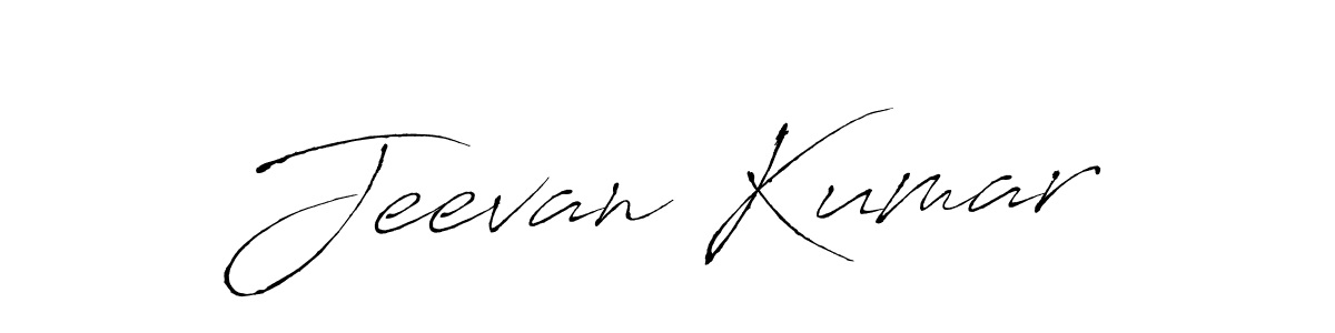 Also we have Jeevan Kumar name is the best signature style. Create professional handwritten signature collection using Antro_Vectra autograph style. Jeevan Kumar signature style 6 images and pictures png