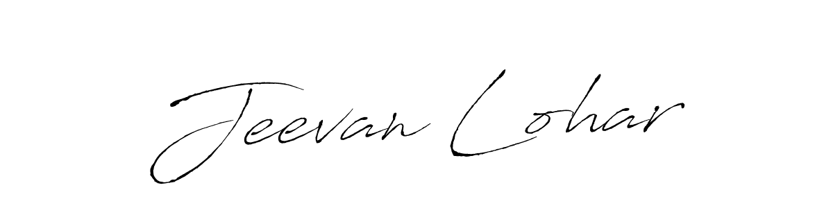 Jeevan Lohar stylish signature style. Best Handwritten Sign (Antro_Vectra) for my name. Handwritten Signature Collection Ideas for my name Jeevan Lohar. Jeevan Lohar signature style 6 images and pictures png