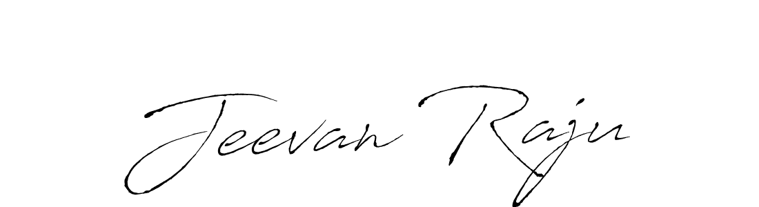 How to make Jeevan Raju signature? Antro_Vectra is a professional autograph style. Create handwritten signature for Jeevan Raju name. Jeevan Raju signature style 6 images and pictures png