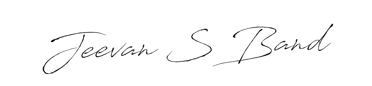 It looks lik you need a new signature style for name Jeevan S Band. Design unique handwritten (Antro_Vectra) signature with our free signature maker in just a few clicks. Jeevan S Band signature style 6 images and pictures png