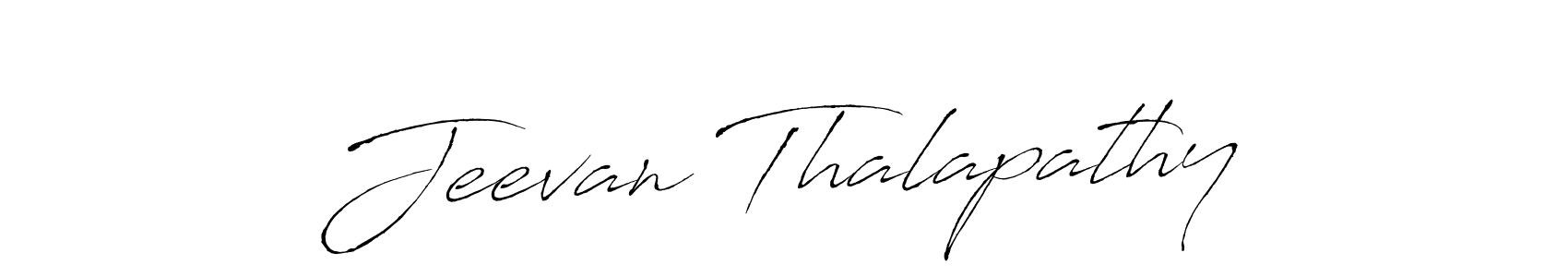 Similarly Antro_Vectra is the best handwritten signature design. Signature creator online .You can use it as an online autograph creator for name Jeevan Thalapathy. Jeevan Thalapathy signature style 6 images and pictures png