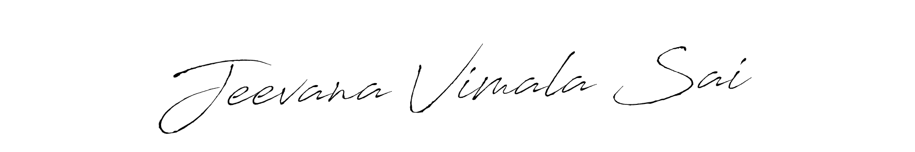 Also You can easily find your signature by using the search form. We will create Jeevana Vimala Sai name handwritten signature images for you free of cost using Antro_Vectra sign style. Jeevana Vimala Sai signature style 6 images and pictures png