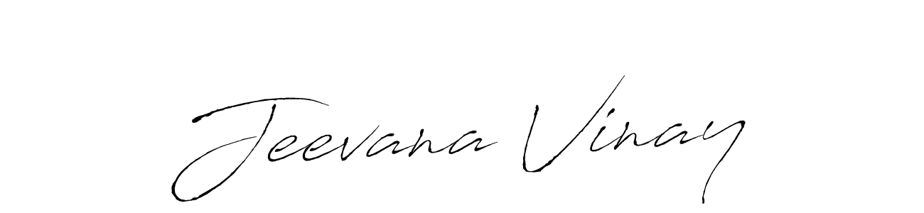 This is the best signature style for the Jeevana Vinay name. Also you like these signature font (Antro_Vectra). Mix name signature. Jeevana Vinay signature style 6 images and pictures png