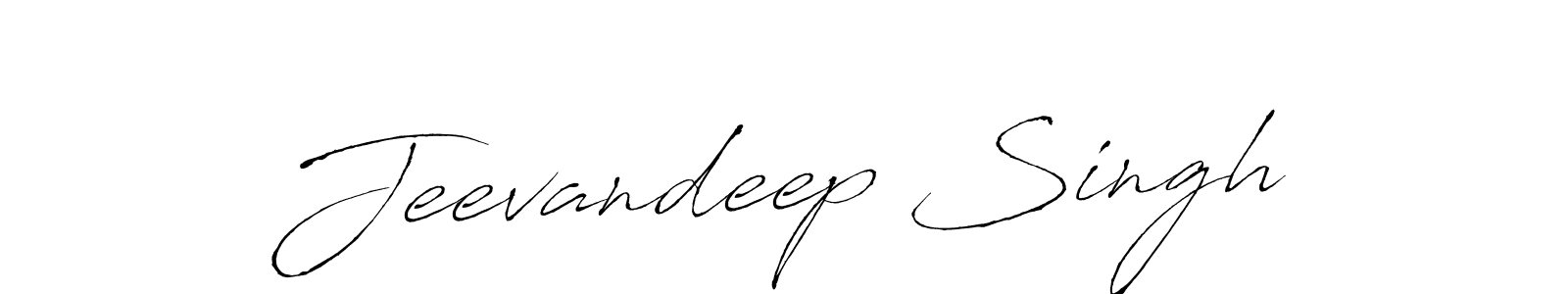 Make a beautiful signature design for name Jeevandeep Singh. With this signature (Antro_Vectra) style, you can create a handwritten signature for free. Jeevandeep Singh signature style 6 images and pictures png