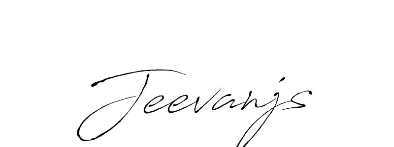 Create a beautiful signature design for name Jeevanjs. With this signature (Antro_Vectra) fonts, you can make a handwritten signature for free. Jeevanjs signature style 6 images and pictures png