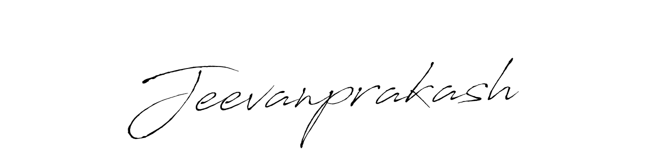 Jeevanprakash stylish signature style. Best Handwritten Sign (Antro_Vectra) for my name. Handwritten Signature Collection Ideas for my name Jeevanprakash. Jeevanprakash signature style 6 images and pictures png