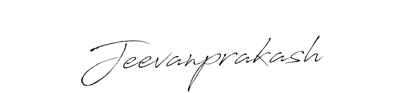 Jeevanprakash stylish signature style. Best Handwritten Sign (Antro_Vectra) for my name. Handwritten Signature Collection Ideas for my name Jeevanprakash. Jeevanprakash signature style 6 images and pictures png