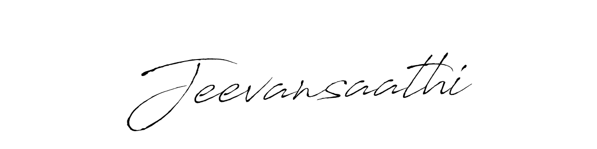 The best way (Antro_Vectra) to make a short signature is to pick only two or three words in your name. The name Jeevansaathi include a total of six letters. For converting this name. Jeevansaathi signature style 6 images and pictures png
