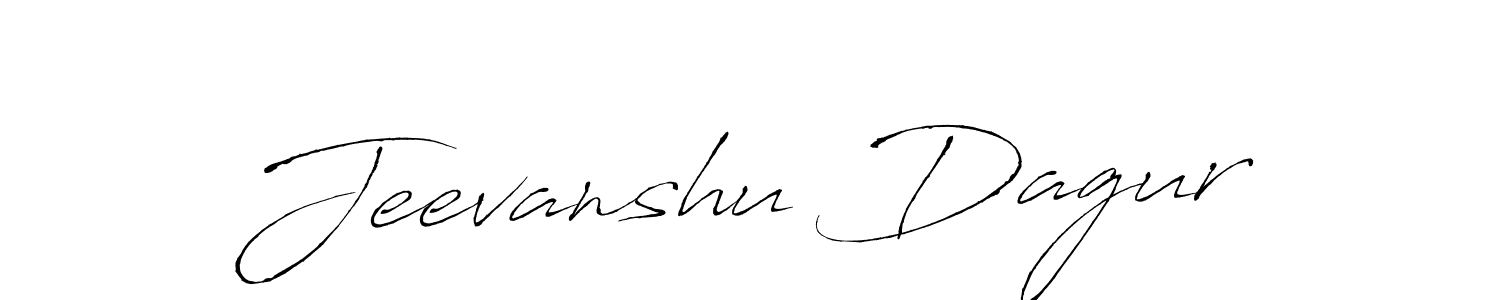 How to make Jeevanshu Dagur signature? Antro_Vectra is a professional autograph style. Create handwritten signature for Jeevanshu Dagur name. Jeevanshu Dagur signature style 6 images and pictures png