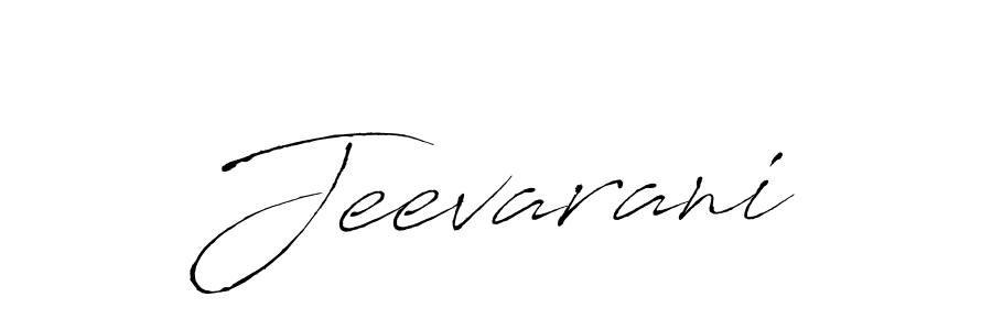 Similarly Antro_Vectra is the best handwritten signature design. Signature creator online .You can use it as an online autograph creator for name Jeevarani. Jeevarani signature style 6 images and pictures png