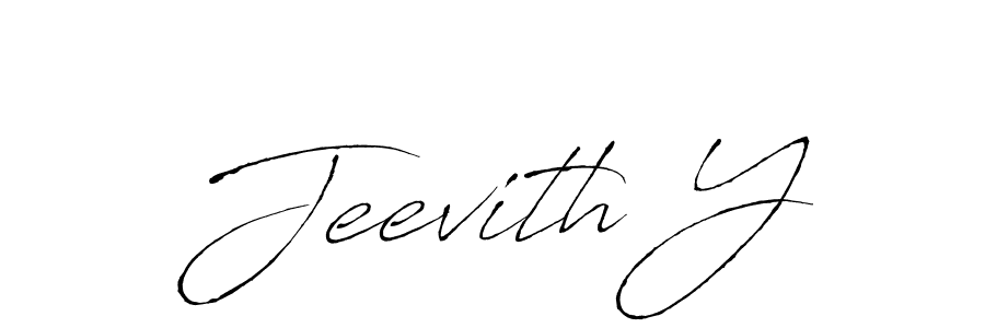 Best and Professional Signature Style for Jeevith Y. Antro_Vectra Best Signature Style Collection. Jeevith Y signature style 6 images and pictures png