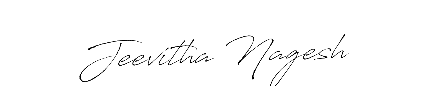 Jeevitha Nagesh stylish signature style. Best Handwritten Sign (Antro_Vectra) for my name. Handwritten Signature Collection Ideas for my name Jeevitha Nagesh. Jeevitha Nagesh signature style 6 images and pictures png