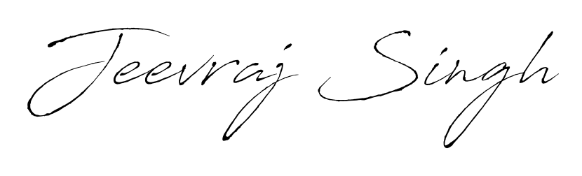 Discover the perfect balance of readability and style for Jeevraj Singh with Antro_Vectra font. Create your dream signature today. Jeevraj Singh signature style 6 images and pictures png