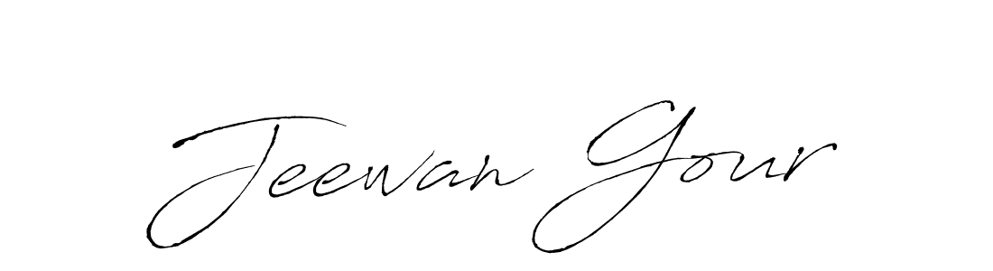 Also we have Jeewan Gour name is the best signature style. Create professional handwritten signature collection using Antro_Vectra autograph style. Jeewan Gour signature style 6 images and pictures png