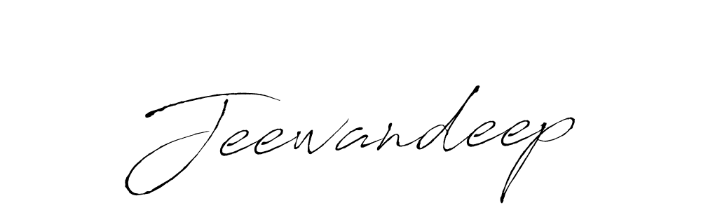 Jeewandeep stylish signature style. Best Handwritten Sign (Antro_Vectra) for my name. Handwritten Signature Collection Ideas for my name Jeewandeep. Jeewandeep signature style 6 images and pictures png