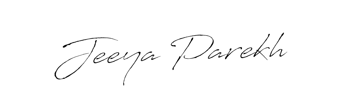 Similarly Antro_Vectra is the best handwritten signature design. Signature creator online .You can use it as an online autograph creator for name Jeeya Parekh. Jeeya Parekh signature style 6 images and pictures png