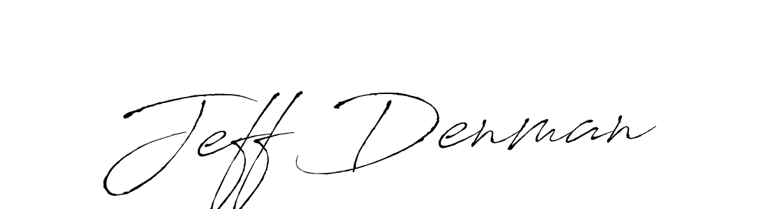 Create a beautiful signature design for name Jeff Denman. With this signature (Antro_Vectra) fonts, you can make a handwritten signature for free. Jeff Denman signature style 6 images and pictures png