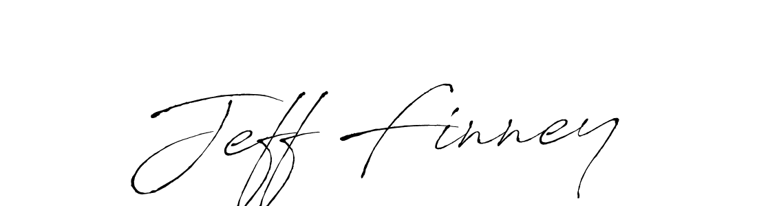 How to make Jeff Finney name signature. Use Antro_Vectra style for creating short signs online. This is the latest handwritten sign. Jeff Finney signature style 6 images and pictures png