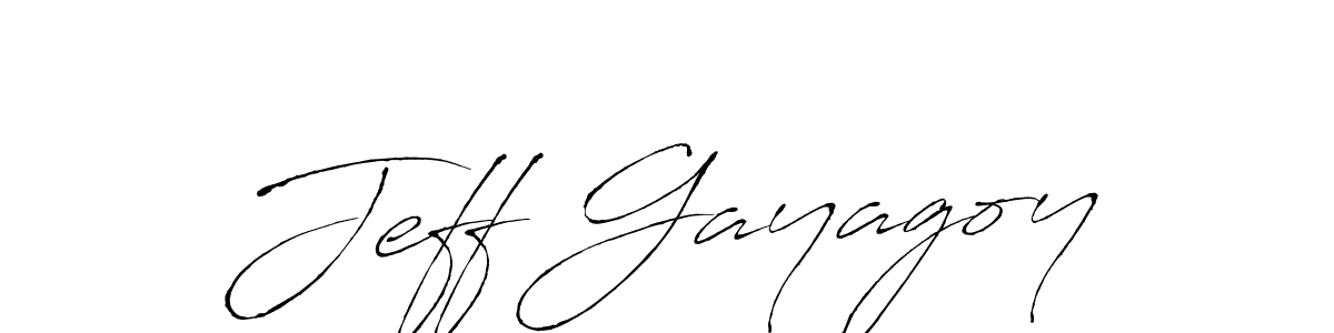 Similarly Antro_Vectra is the best handwritten signature design. Signature creator online .You can use it as an online autograph creator for name Jeff Gayagoy. Jeff Gayagoy signature style 6 images and pictures png