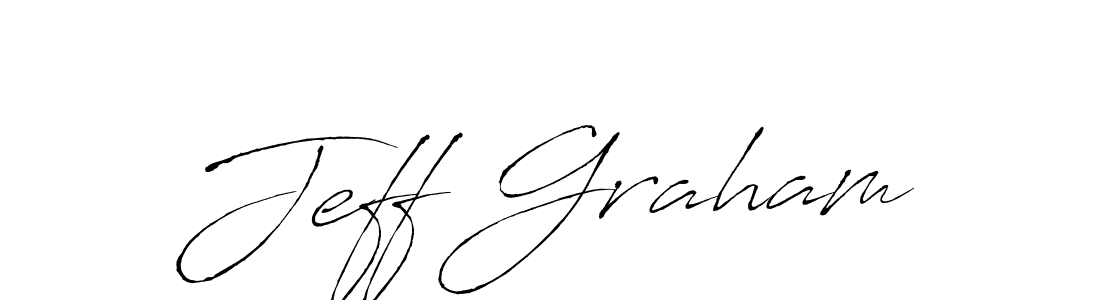 Use a signature maker to create a handwritten signature online. With this signature software, you can design (Antro_Vectra) your own signature for name Jeff Graham. Jeff Graham signature style 6 images and pictures png