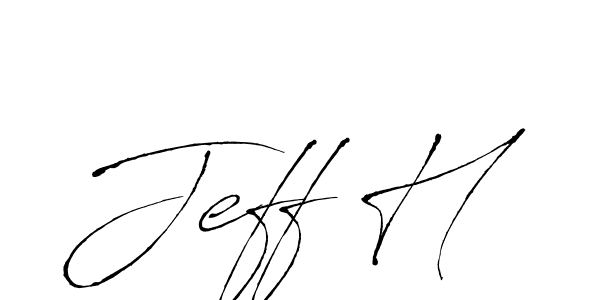 Also You can easily find your signature by using the search form. We will create Jeff H name handwritten signature images for you free of cost using Antro_Vectra sign style. Jeff H signature style 6 images and pictures png