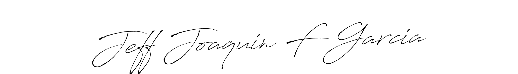 Make a beautiful signature design for name Jeff Joaquin F Garcia. Use this online signature maker to create a handwritten signature for free. Jeff Joaquin F Garcia signature style 6 images and pictures png