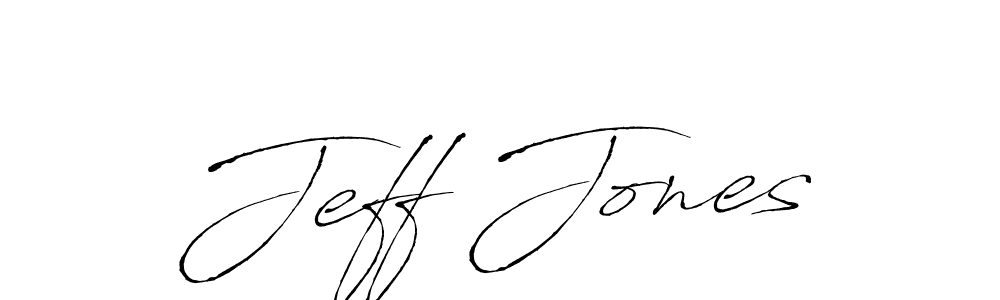 Make a beautiful signature design for name Jeff Jones. With this signature (Antro_Vectra) style, you can create a handwritten signature for free. Jeff Jones signature style 6 images and pictures png