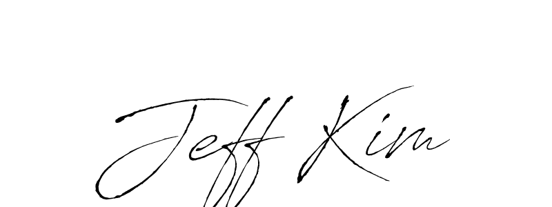 You should practise on your own different ways (Antro_Vectra) to write your name (Jeff Kim) in signature. don't let someone else do it for you. Jeff Kim signature style 6 images and pictures png