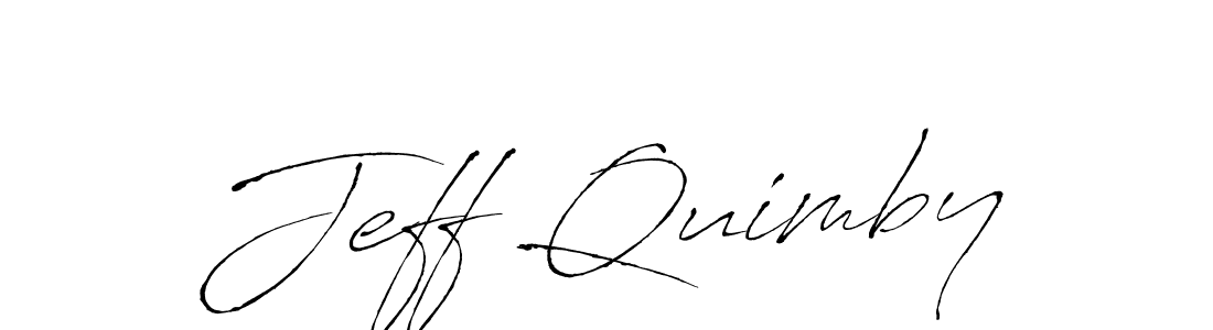 Jeff Quimby stylish signature style. Best Handwritten Sign (Antro_Vectra) for my name. Handwritten Signature Collection Ideas for my name Jeff Quimby. Jeff Quimby signature style 6 images and pictures png