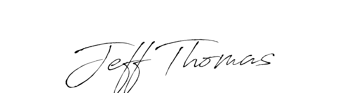 Jeff Thomas stylish signature style. Best Handwritten Sign (Antro_Vectra) for my name. Handwritten Signature Collection Ideas for my name Jeff Thomas. Jeff Thomas signature style 6 images and pictures png