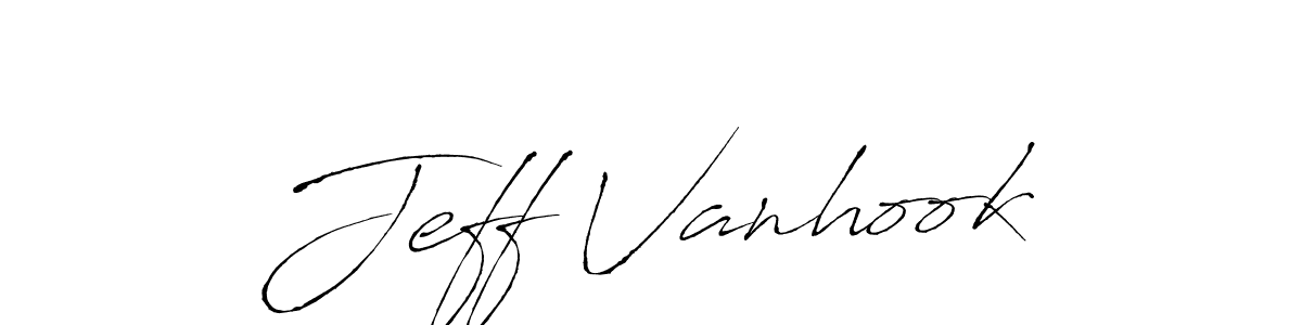 Also we have Jeff Vanhook name is the best signature style. Create professional handwritten signature collection using Antro_Vectra autograph style. Jeff Vanhook signature style 6 images and pictures png