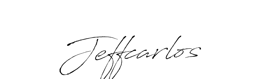 How to make Jeffcarlos signature? Antro_Vectra is a professional autograph style. Create handwritten signature for Jeffcarlos name. Jeffcarlos signature style 6 images and pictures png