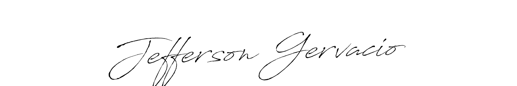 It looks lik you need a new signature style for name Jefferson Gervacio. Design unique handwritten (Antro_Vectra) signature with our free signature maker in just a few clicks. Jefferson Gervacio signature style 6 images and pictures png